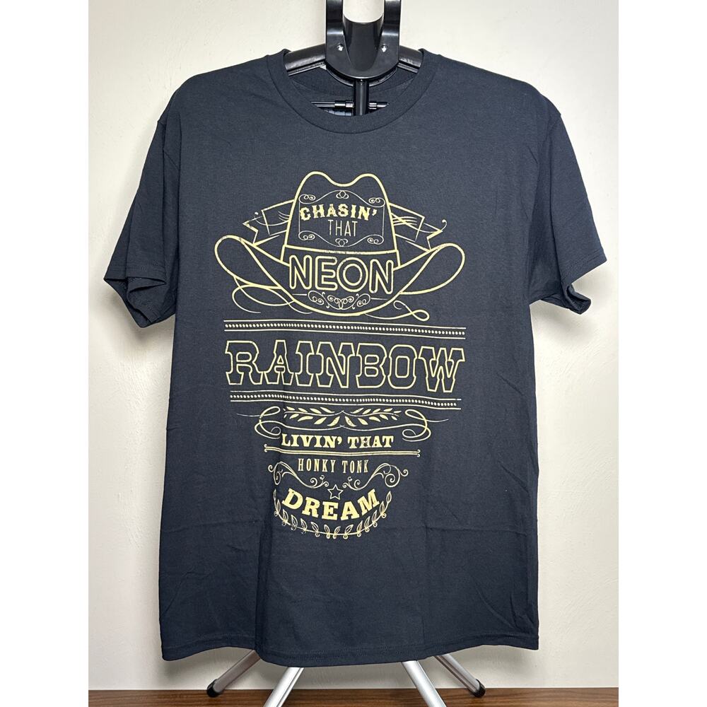 New Alan Jackson ‘Honky Tonk Dream’ Short Sleeve T-Shirt, Size Large